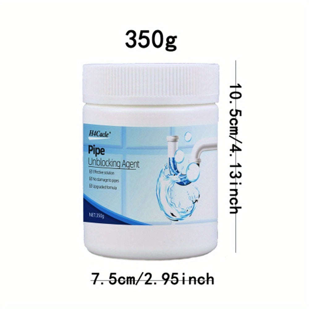 H4Cacle Drain Cleaner Powder offers a powerful solution for unclogging pipes, eliminating odors, and improving sewer and sink efficiency. This safe and effective cleaning agent is available in 150g and 350g options for use in kitchens and bathrooms.