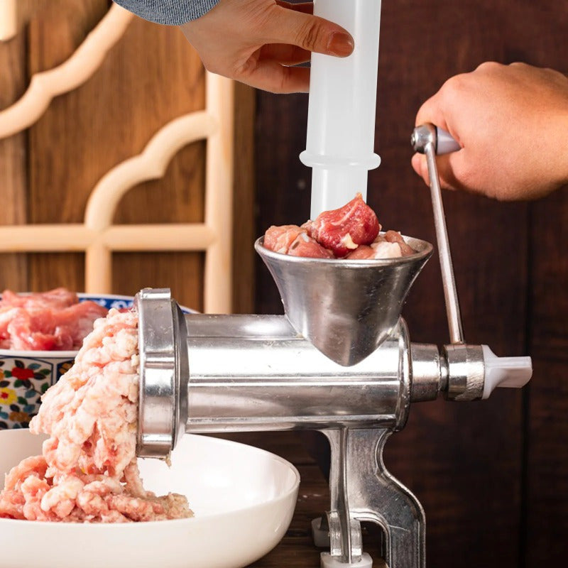 Non-Stick Meat Grinder Feeding Tamper Set of 2, Food Contact Safe Meat Pusher Tool for Home Kitchen Meat Processing