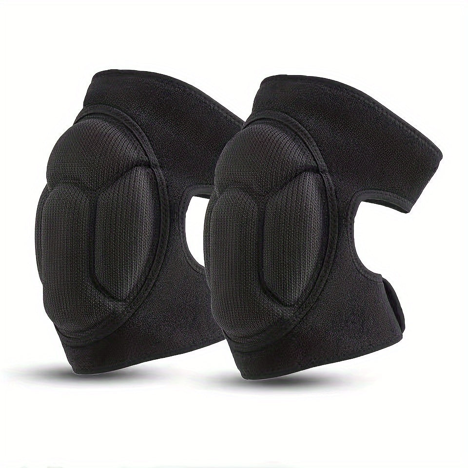 2 Pcs Men's Compression Sports Knee Pads - Ideal for Sports, Skiing, Motorcycle Riding