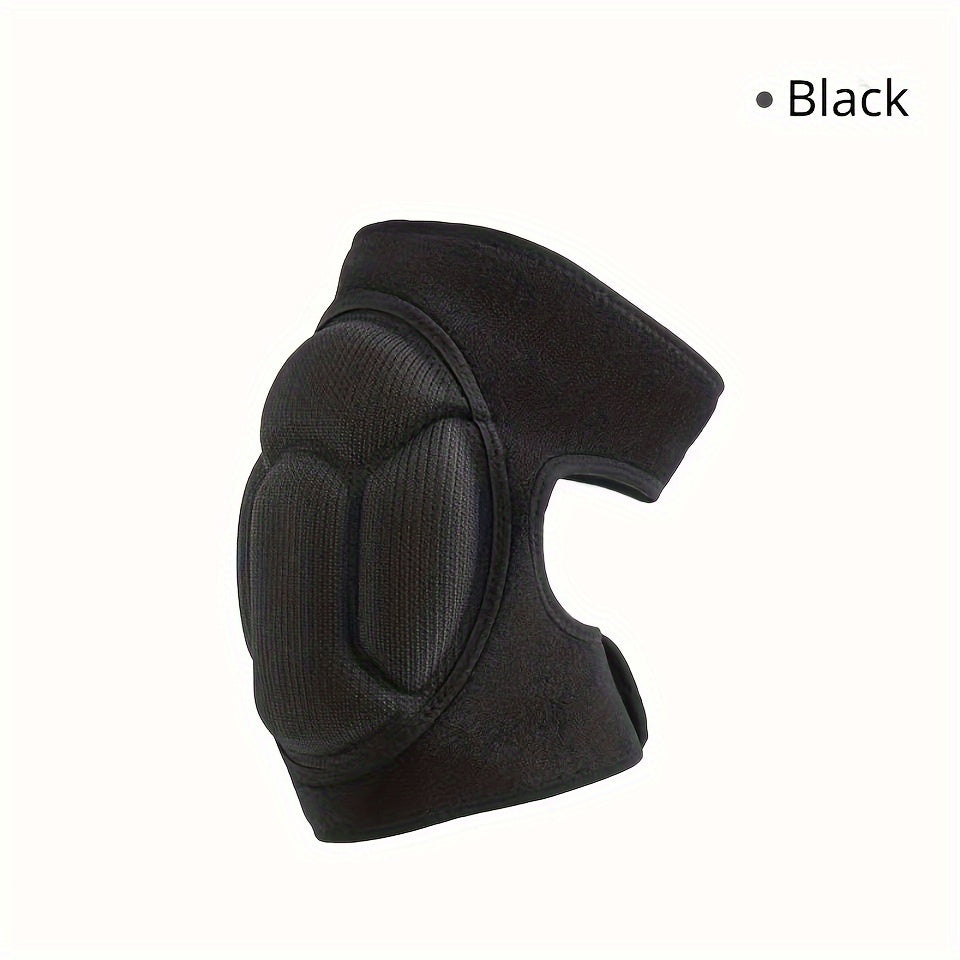 2 Pcs Men's Compression Sports Knee Pads - Ideal for Sports, Skiing, Motorcycle Riding