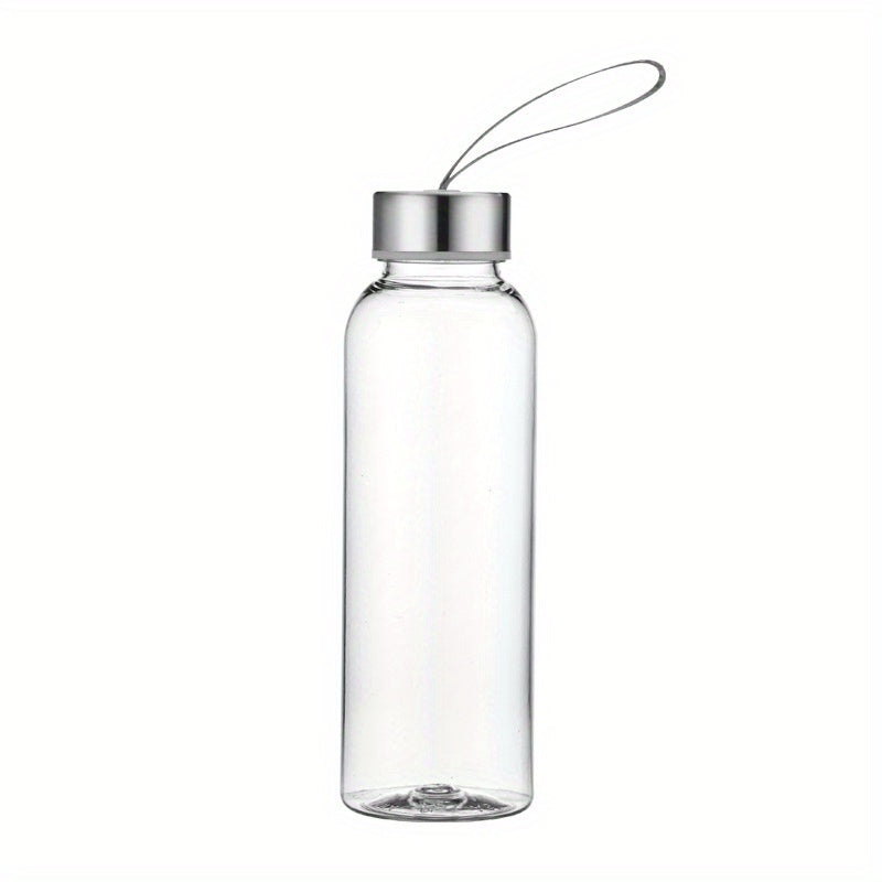 400-500ml Sleek Travel Water Bottle with Carrying Strap and Leak-proof Design