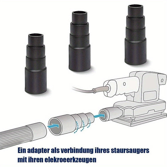 Universal attachment for shop vacuums that adapts to both wet and dry surfaces