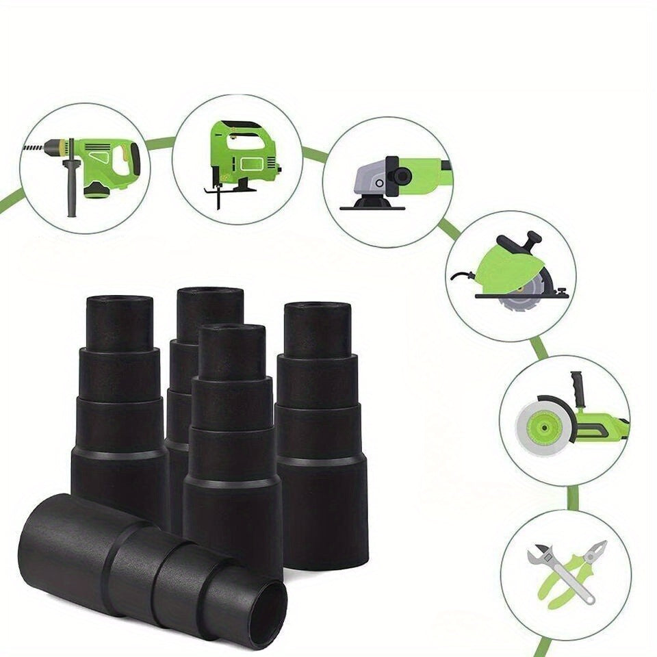 Universal attachment for shop vacuums that adapts to both wet and dry surfaces