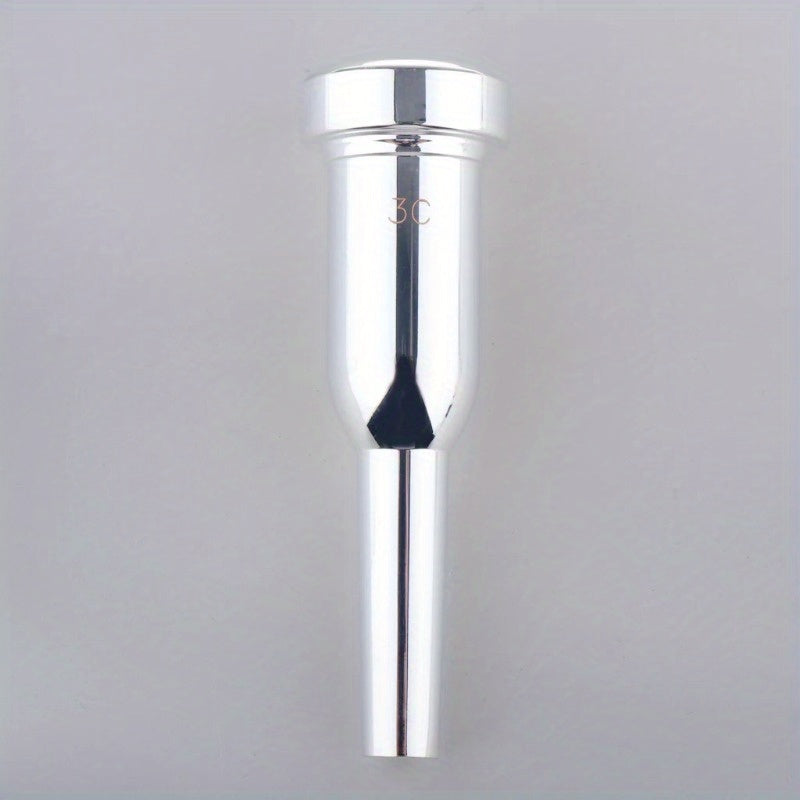 High quality silver plated trumpet mouthpieces in 3C, 5C, and 6C.