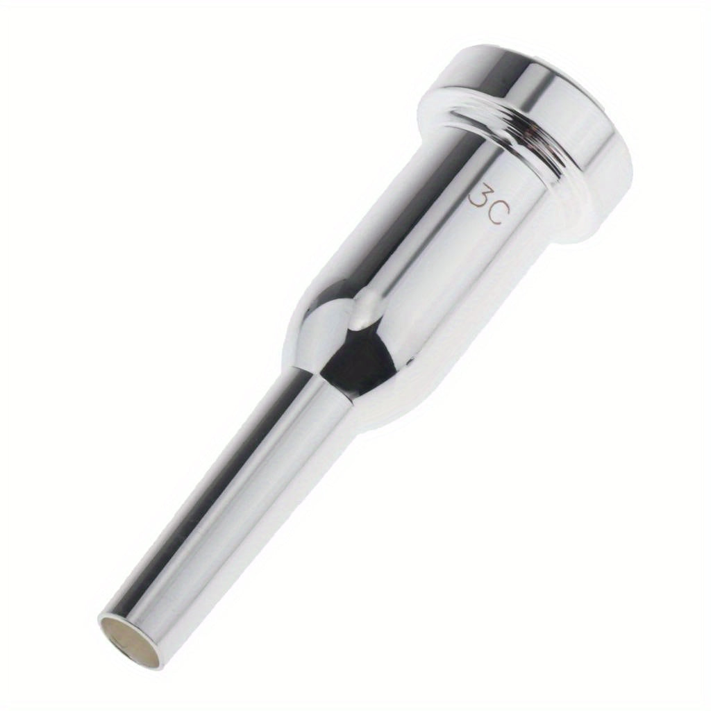 High quality silver plated trumpet mouthpieces in 3C, 5C, and 6C.