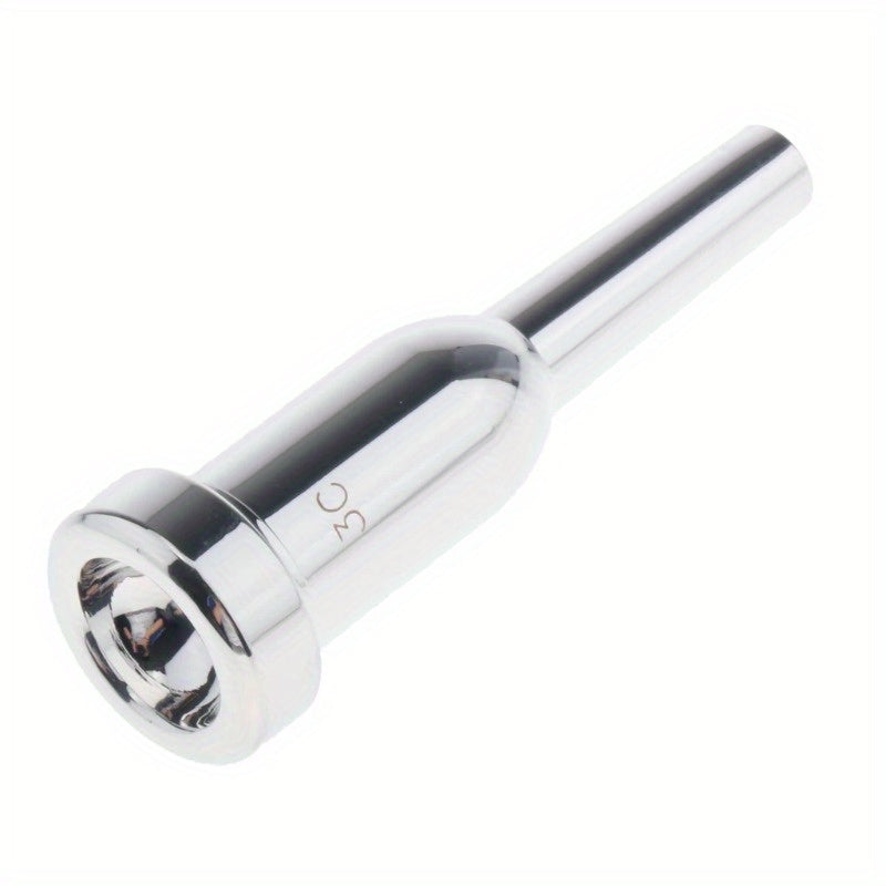 High quality silver plated trumpet mouthpieces in 3C, 5C, and 6C.