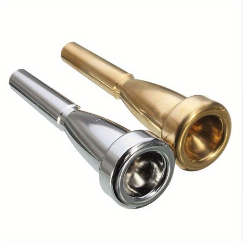 High quality silver plated trumpet mouthpieces in 3C, 5C, and 6C.