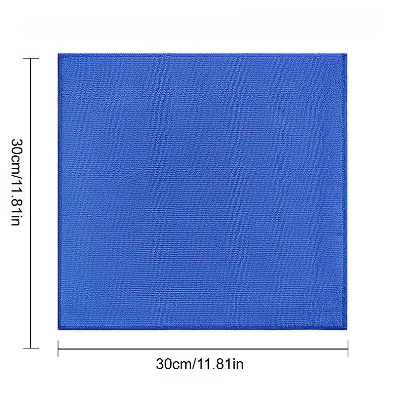 Набор из 30 микрофибровых чистящих полотенец с высокой абсорбцией, универсальные салфетки для пыли, идеальные для гостиной, ванной, кухни и обслуживания автомобиля