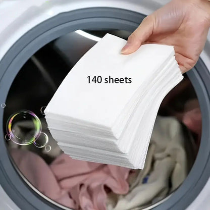 40-220pc Hypoallergenic Laundry Detergent Sheets with Powerful Stain Removal, No Plastic, Fresh Scent. Ideal for Home, Travel, Camping, Hand Washing. Gentle on Skin & Clothes.