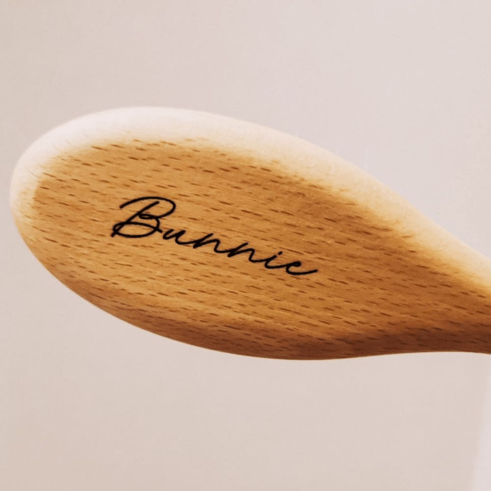 Custom Engraved Hair Brush Set with Fiberboard Material - A Personalized Keepsake Gift for Shower and Memorabilia from 1pc