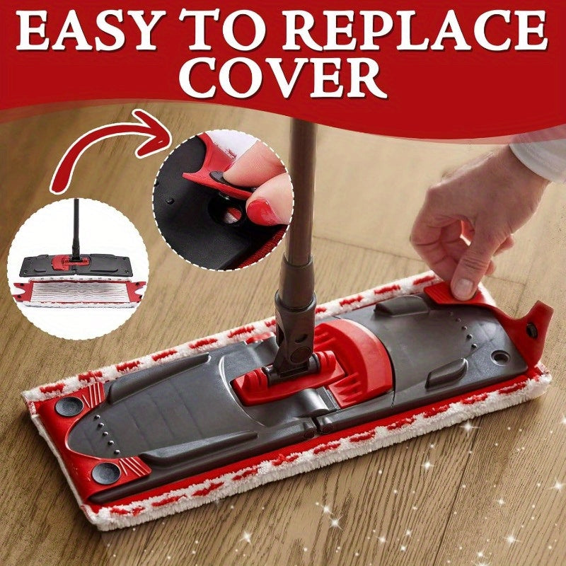 Replace your old mop pads with this convenient 4-pack of red microfiber pads. The easy attach design makes swapping out pads a breeze, while the cloth material is compatible with a variety of hard surfaces for efficient floor cleaning.