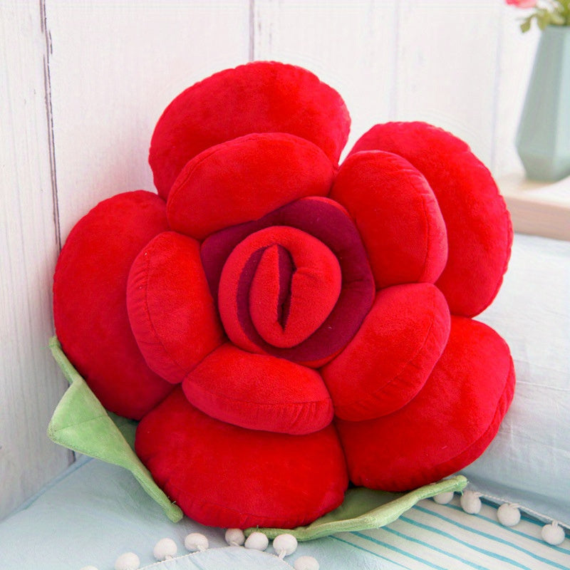 11-Inch Rose Cushion