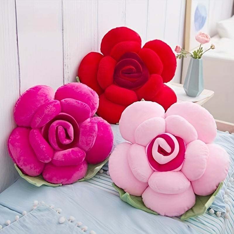 11-Inch Rose Cushion