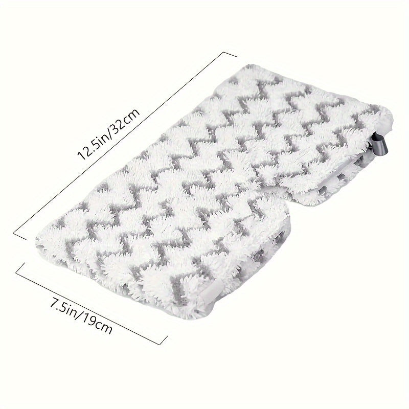 Gray Replacement Steam Mop Pad for Various Models - S3501, S3601, S2901, S2902, S3550, S3801, S3901, SE450, S3601D, S3901D - Soft Ultra-Fine Fiber