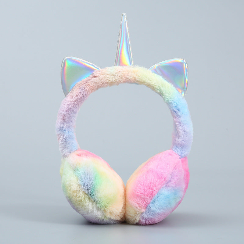 Stay warm and fashionable this winter with our colorful and stylish unicorn earmuffs. These cute sequined ear covers will not only protect your ears from the cold, but also keep them nice and warm.