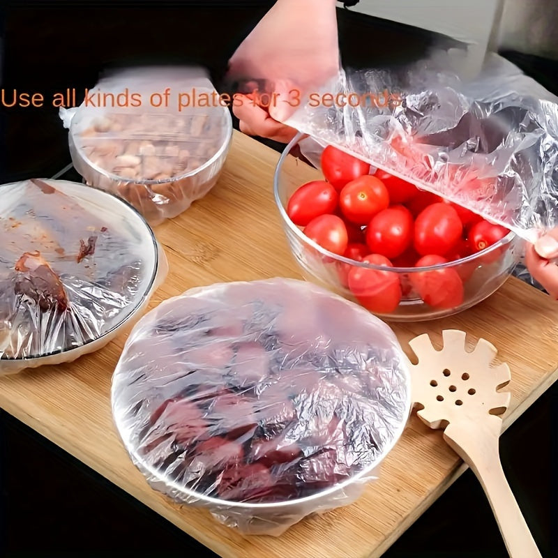 100 pieces of Elastic Stretchable Storage Covers are available for purchase. These Reusable Plastic Food Freshness Wraps are semi-transparent and provide a strong seal. They make for an ideal alternative to using aluminum foil or traditional plastic wrap.