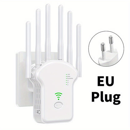 WiFi Extender boosts signal for 25 devices, wider range than ever.