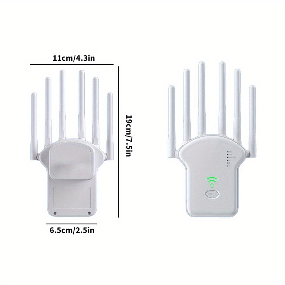 WiFi Extender boosts signal for 25 devices, wider range than ever.