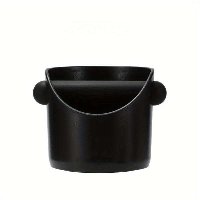 Durable Plastic Knock Box with Removable Tapping Rod - Non-Slip Espresso Grounds Container for Home, Cafe, and Restaurant Use - Ideal for Espresso Residue Disposal in Coffee Shops and Bars