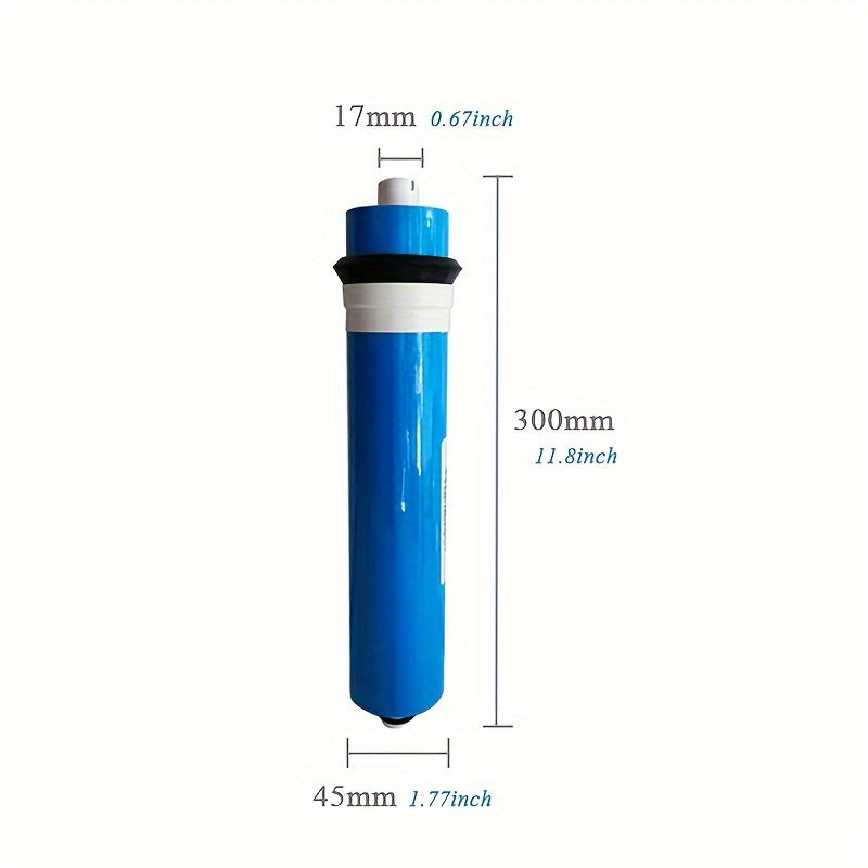 1 piece of Home Kitchen Reverse Osmosis RO Membrane Replacement Filter available for Water Purifier Systems in 75/100/150GPD options - Essential gadget for households.