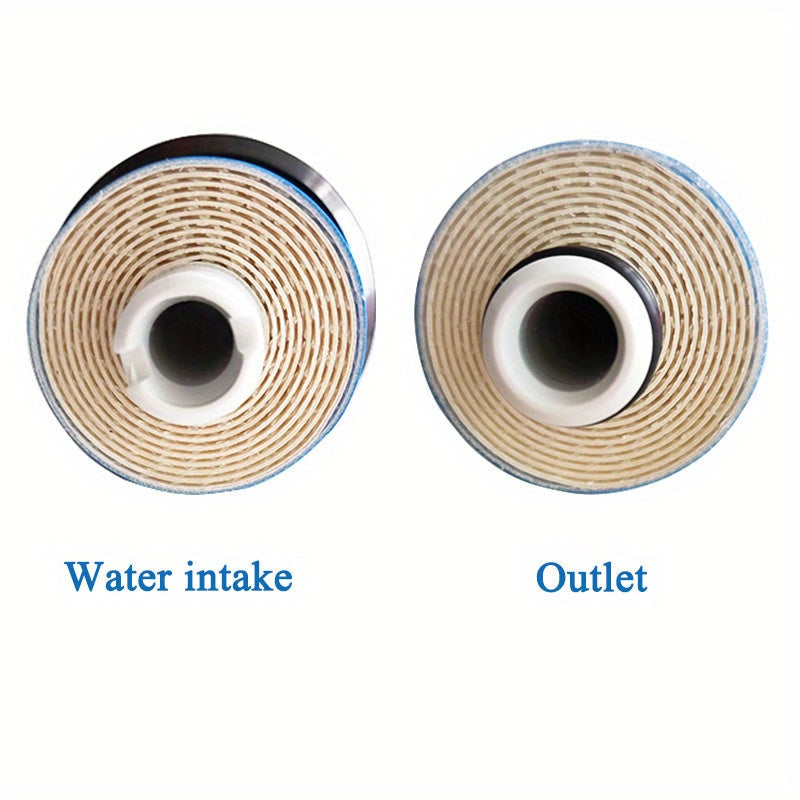 1 piece of Home Kitchen Reverse Osmosis RO Membrane Replacement Filter available for Water Purifier Systems in 75/100/150GPD options - Essential gadget for households.