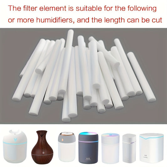 Get a 20-Pack of Universal Humidifier Replacement Filters for Multiple Models, Easy Installation, Long-Lasting Humidity Boost.