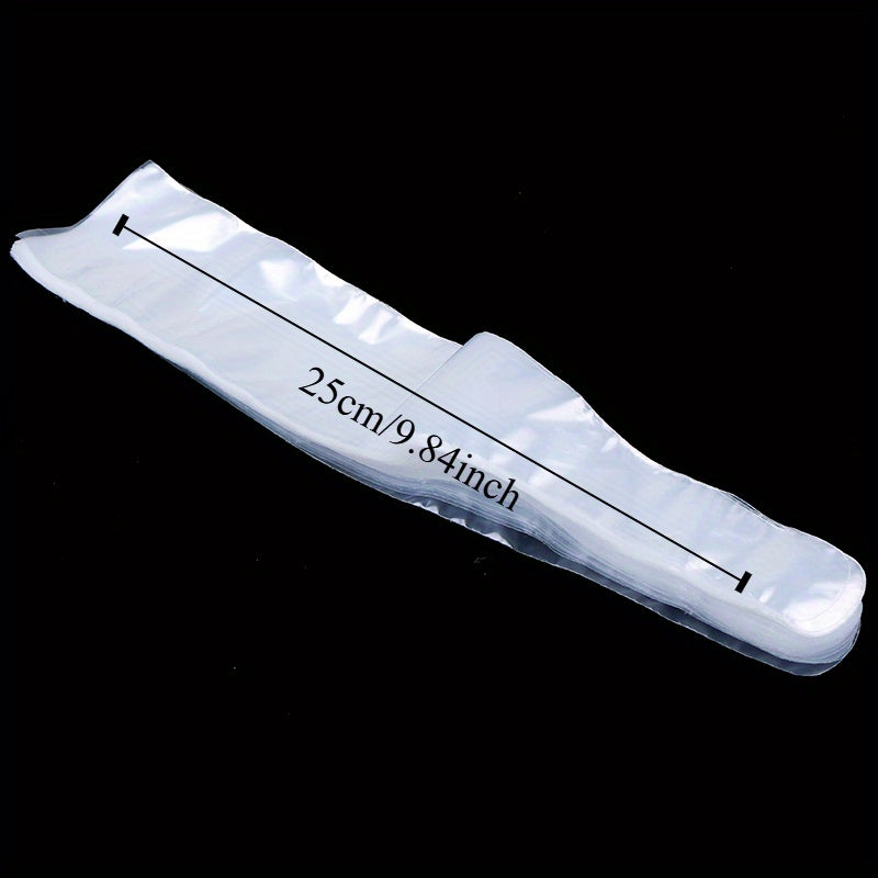 Disposable polypropylene sleeves for curing lights - pack of 100 dental light guide rod protective covers.