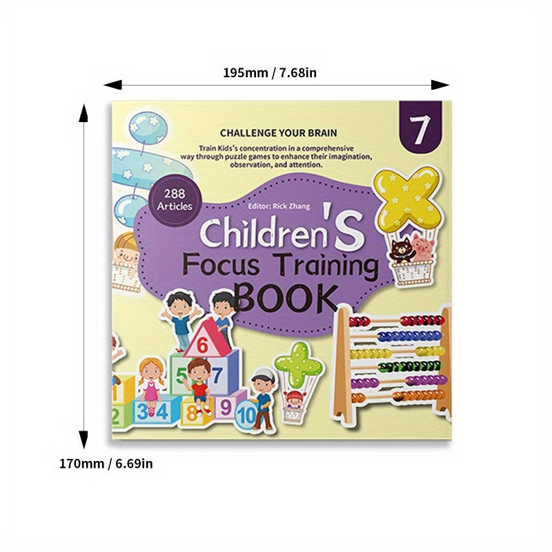 Develop your child's focus and mind with our educational chapter book for kids.