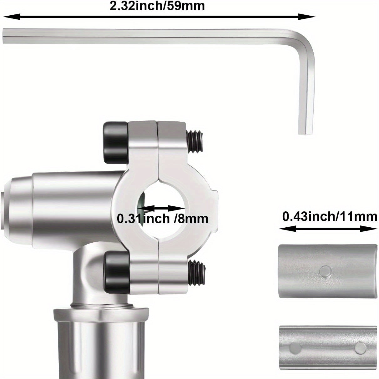 Get two sets of the Perforated Valve Kit BPV-31 for refrigerators, which is compatible with pipes of 1/4 inch, 5/16 inch, and 3/8 inch outer diameters. This kit can replace AP4502525, BPV31D, GPV14, GPV31, GPV38, GPV56, and MPV31.