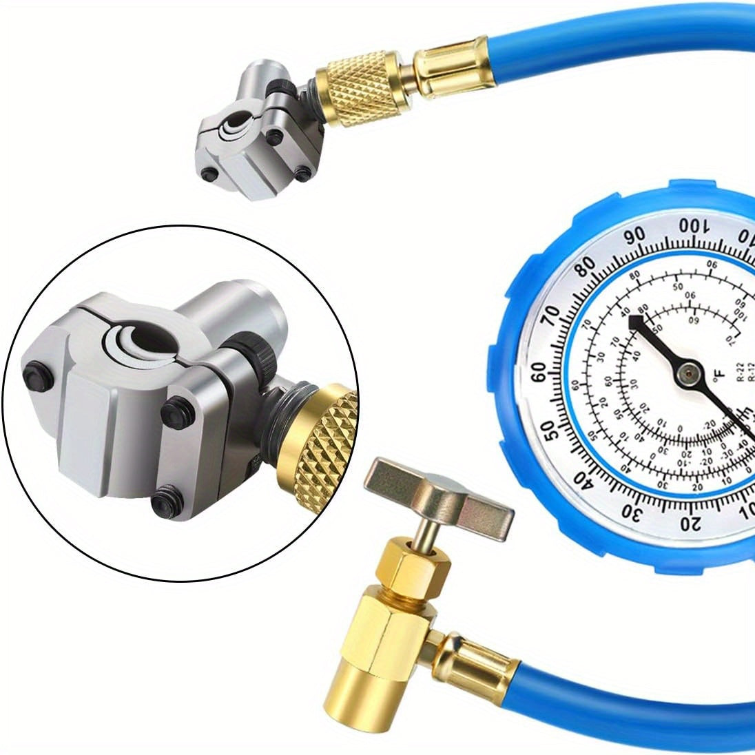 Get two sets of the Perforated Valve Kit BPV-31 for refrigerators, which is compatible with pipes of 1/4 inch, 5/16 inch, and 3/8 inch outer diameters. This kit can replace AP4502525, BPV31D, GPV14, GPV31, GPV38, GPV56, and MPV31.