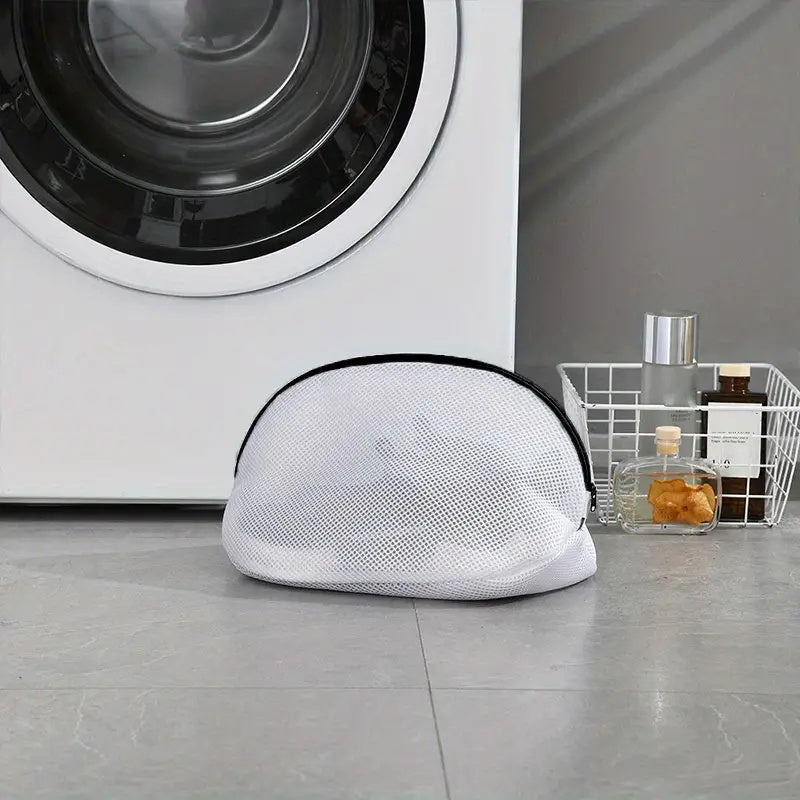 Get yourself the 1pc Laundry Shoe Bag, a handy Mesh Travel Shoe Organizer that doubles as a Portable Washing Clothes Protector. Made with anti-warp mesh material, this Laundry Organizer is perfect for protecting delicate garments. It's a great Home