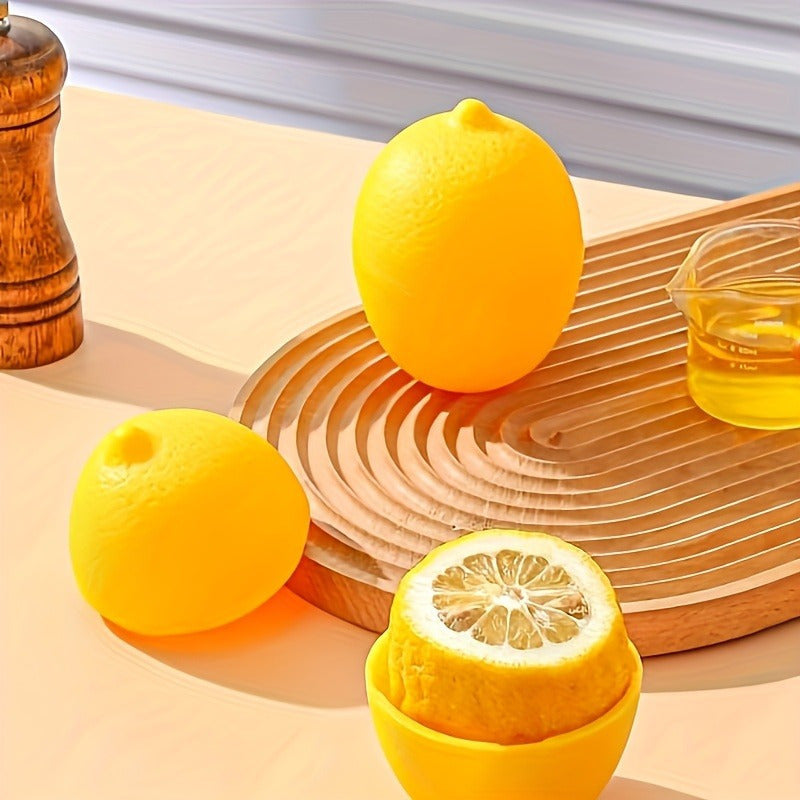 Fresh-Fruit Storage Solution: Lemon-Shaped Box for Kitchen Preservation