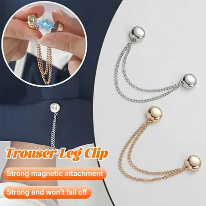 4pcs Women's Magnetic Clothes Clip - Improves Fit, Suitable For Various Clothing - Elegant Design, Durable Alloy Material