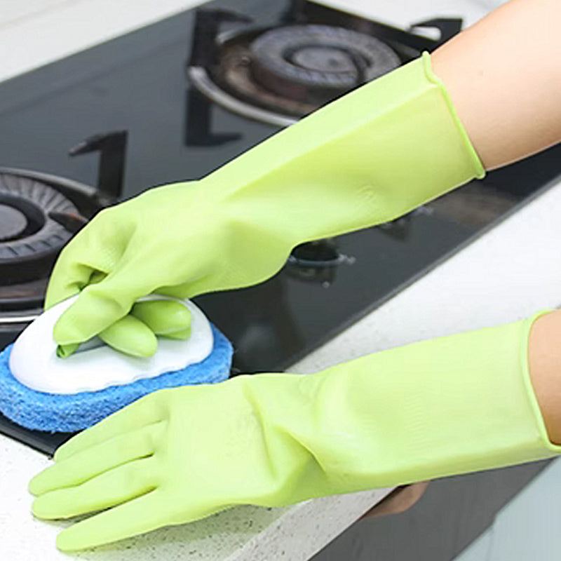 Multi-Purpose Silicone Cleaning Gloves: Waterproof, Latex-Free, Durable, and Wear-Resistant - Ideal for Kitchen, Laundry, Car Wash, and More!