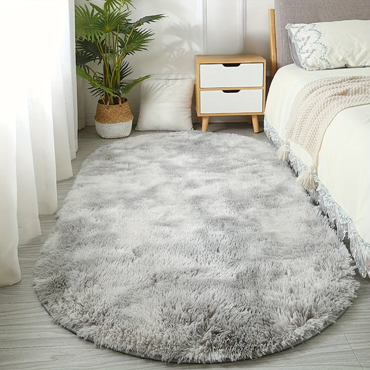 Luxurious and Comfortable Non-Slip Rug Ideal for Living Room, Bedroom, and Game Room - Made from Soft Polyester, Conveniently Machine Washable, Ideal for Home Styling