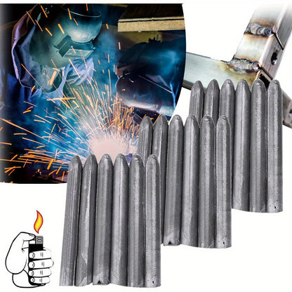 Low-temperature welding rods for household lighters, repair welding of various materials.