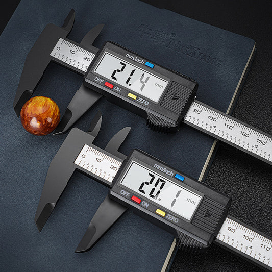 6-Inch Precision Digital Caliper with Large LCD Display, Durable Composite Material, Ideal for Office & Industrial Use, Measures Up to 60.96 cm, Userfriendly Design.