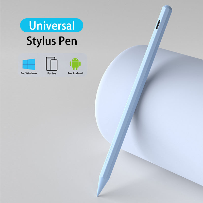 The GICOOK Stylus Pen is rechargeable and compatible with iPads, tablets, and phones for Android, iOS, and Windows. It is ideal for writing and drawing with capacitive touch and comes in