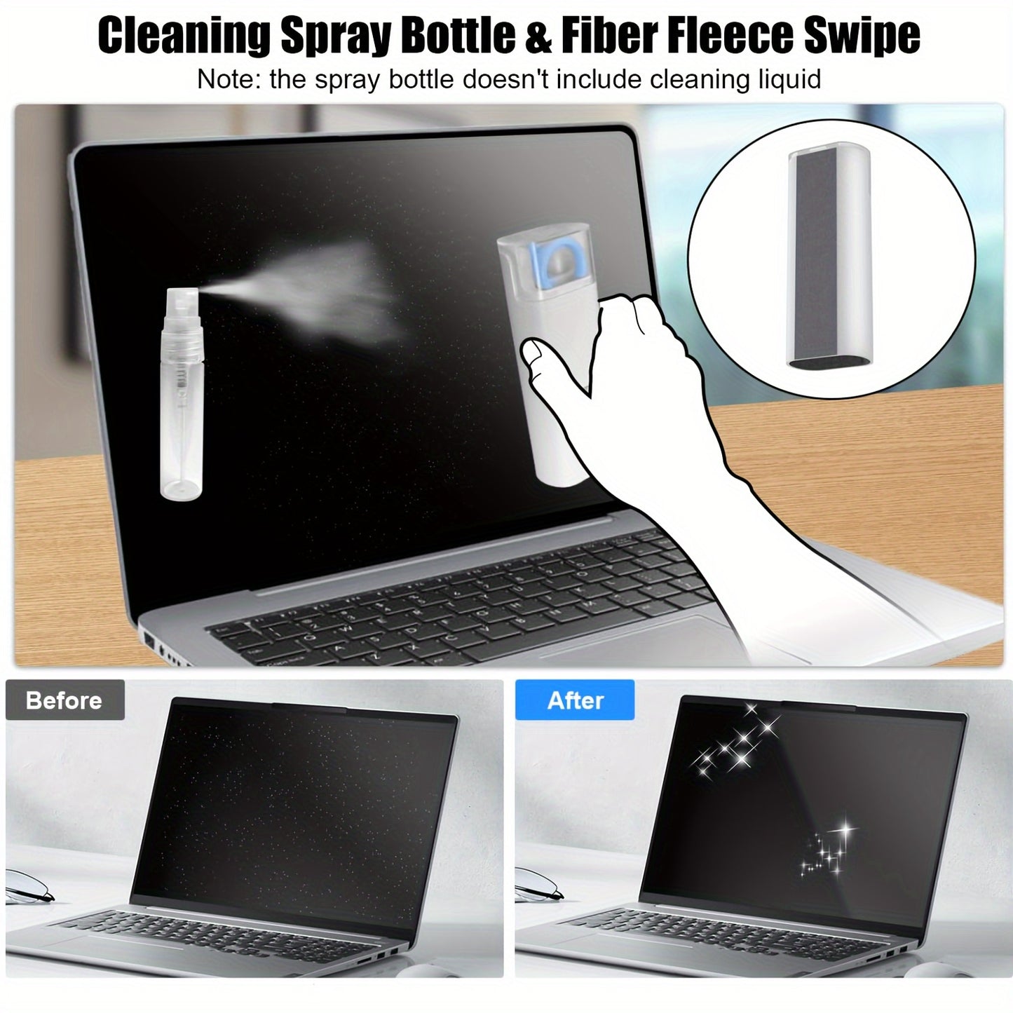 Multifunctional cleaning set for keyboards, earphones, mobile screens, and keycaps.