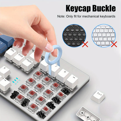 Multifunctional cleaning set for keyboards, earphones, mobile screens, and keycaps.