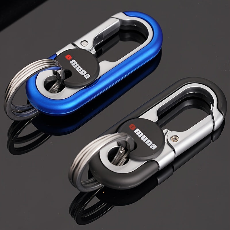 Elevate your style with this premium metal alloy car key chain - ideal for men's waist hanging!