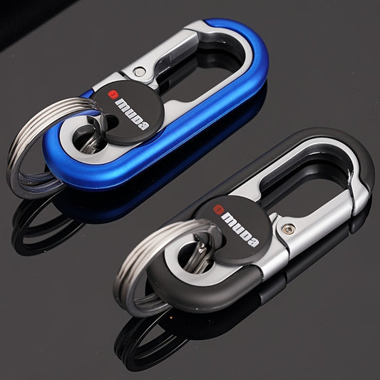 Elevate your style with this premium metal alloy car key chain - ideal for men's waist hanging!