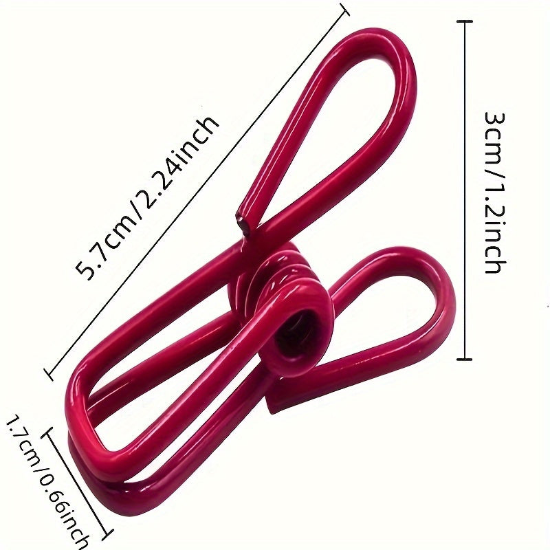 This listing includes one durable metal grocery bag clip that can be used to seal and preserve food in bags. It is suitable for use with grocery bags, snack bags, and documents. This practical clip can also be used to organize and store items in the