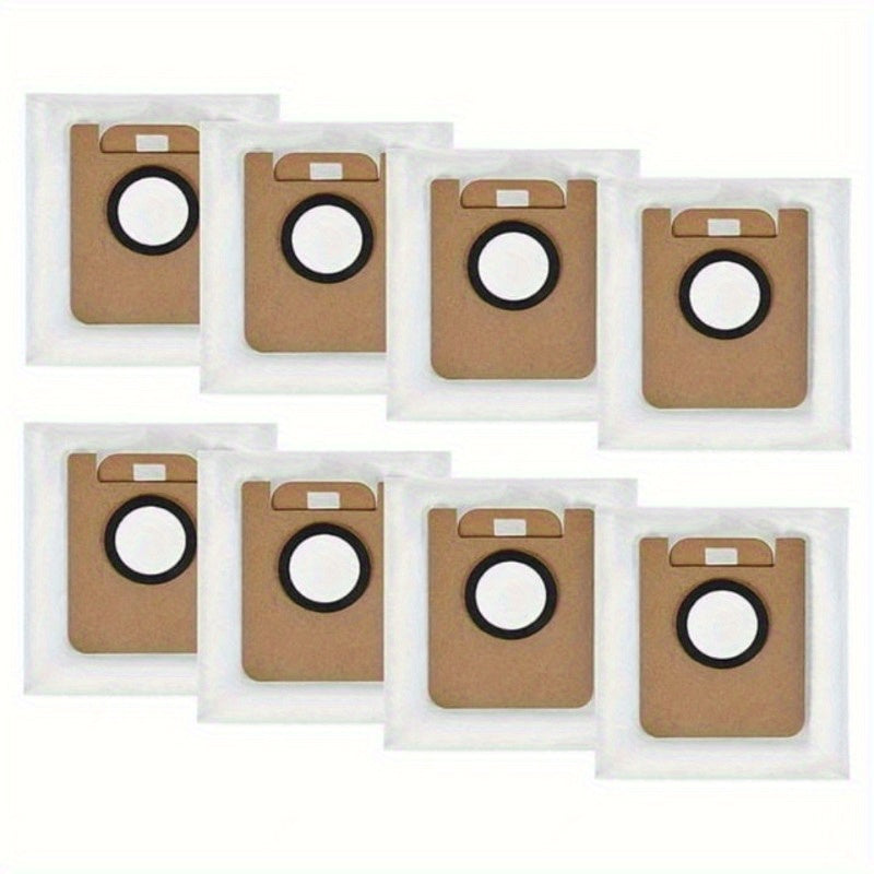 Compatible with L10 Plus Robot Vacuum Accessories - Set of 8 Replacement Dust Bags for Dreame D10 Plus/D10s Plus & Bot Z10 Pro