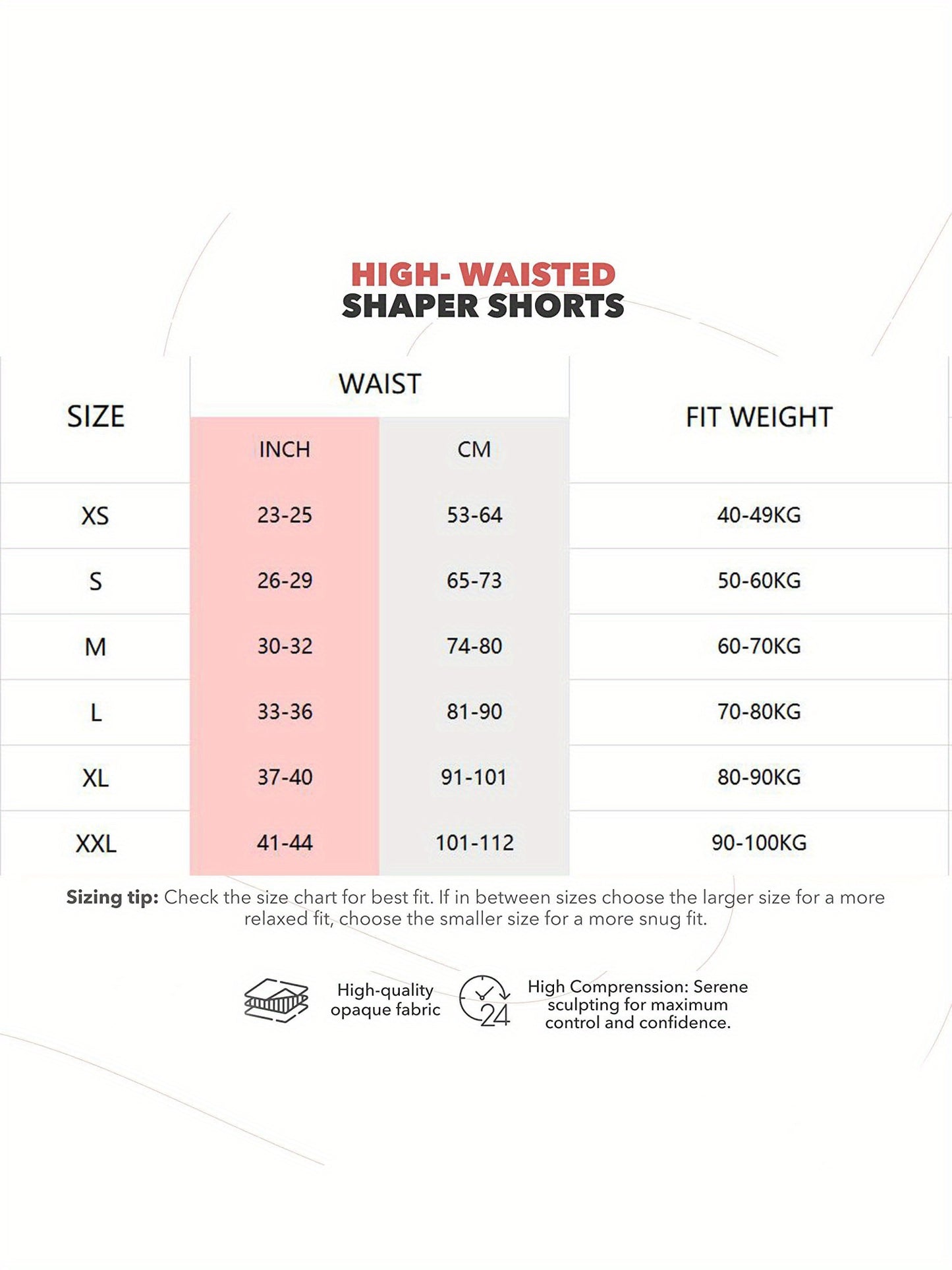 Seamless high-waist shaper shorts with tummy control and butt lift for comfortable casual wear.