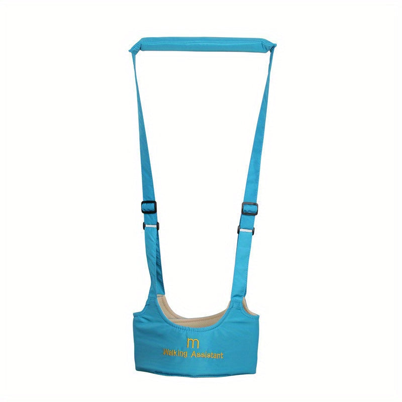 The Adjustable Baby Walking Harness offers a safe and convenient way for your infant or toddler to learn to walk. This hand-held walker assistant features a breathable mesh vest and is suitable for children aged 0-3 years old. It is available in a