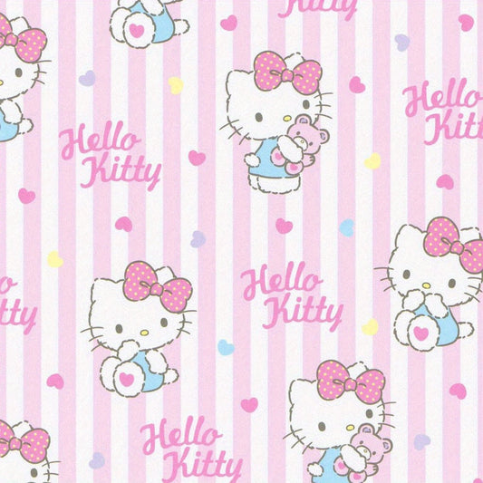 Мягкий и волшебный плюшевый коврик Sanrio Hello Kitty из нескользящего полиэстера, идеально подходит для декора спальни и гостиной. Рекомендуется ручная стирка.