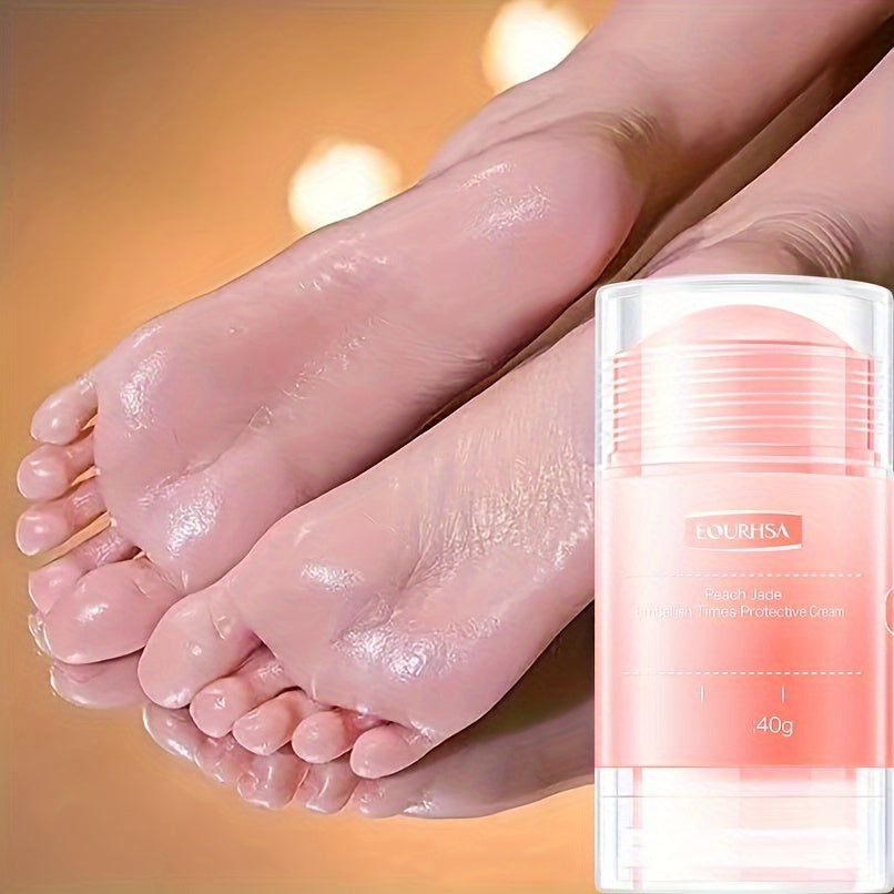 Choose from 2 flavors of anti-cracking foot cream for dry, cracked feet and heels. Moisturizes, prevents cracking, and nourishes with plant squalane. Smooths and softens feet.