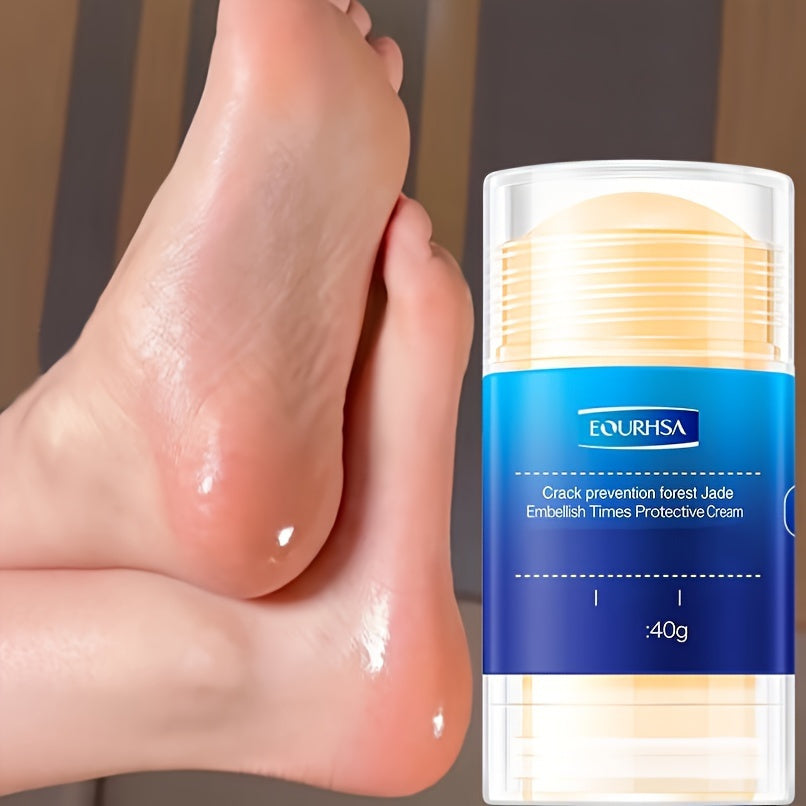 Choose from 2 flavors of anti-cracking foot cream for dry, cracked feet and heels. Moisturizes, prevents cracking, and nourishes with plant squalane. Smooths and softens feet.