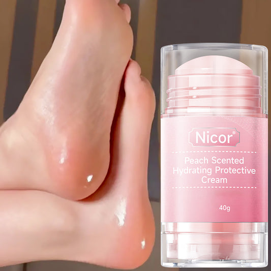 Choose from 2 flavors of anti-cracking foot cream for dry, cracked feet and heels. Moisturizes, prevents cracking, and nourishes with plant squalane. Smooths and softens feet.